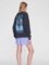 Sudadera Miles Palm Negro lavado